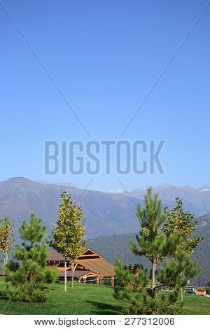 View Of The Ridge Psekhako, Sochi, Russia