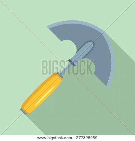 Hand Dig Icon. Flat Image & Photo (Free Trial) | Bigstock