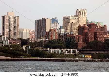 New York, Usa - September 2, 2018: Brooklyn Is The Most Populous Of New Yorks Five Boroughs. Traditi