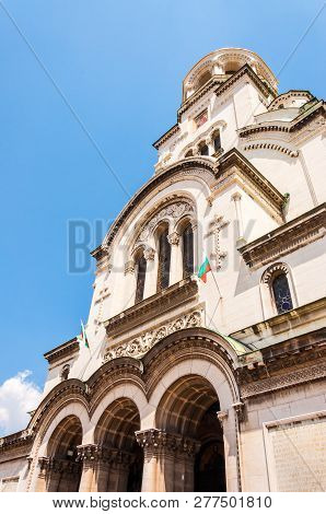 Alexander Nevsky Cathedral Is One Of The Largest Eastern Orthodox Cathedrals In The World. The Cathe