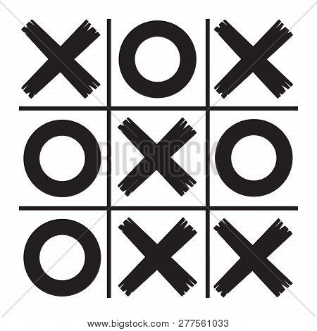 Crosses And Zeros Funny Game Schematic Image