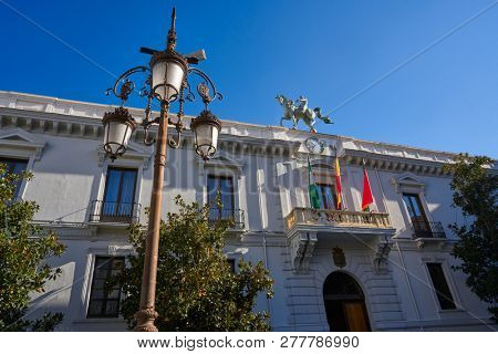 Granada Ayuntamiento Town Hall in Andalusia of Spain