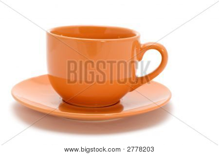 Peachy Tea Cup
