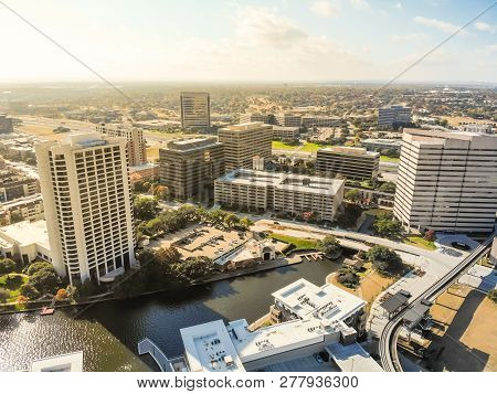Top View Waterfront Downtown Las Colinas, Upscale Community Near