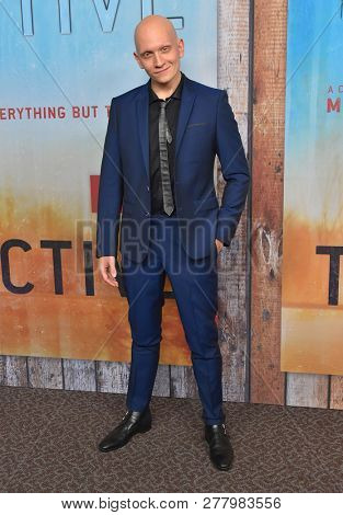 LOS ANGELES - JAN 10:  Anthony Carrigan arrives to HBO's 'True Detective' Season 3 Premiere  on January 10, 2019 in Hollywood, CA                