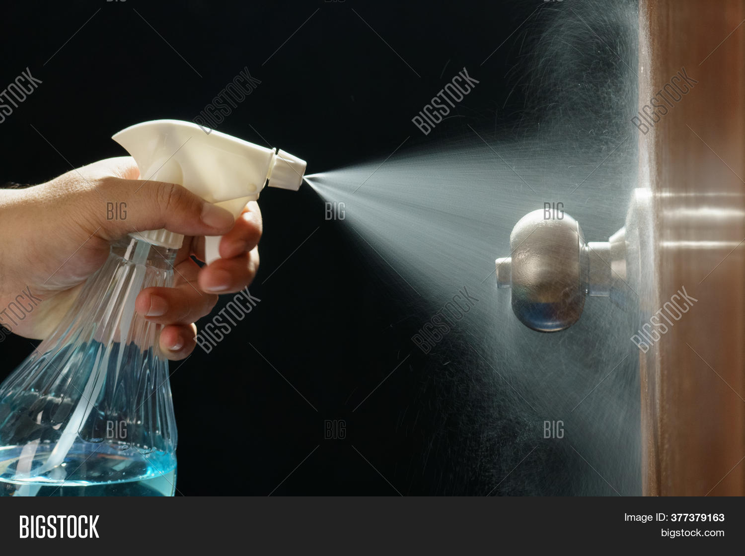 Cleaning Door Knob Image & Photo (Free Trial) Bigstock