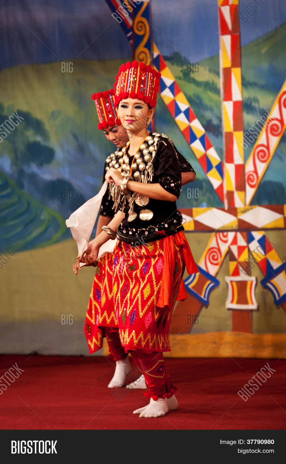 Kachin Dance, Myanmar Image & Photo | Bigstock