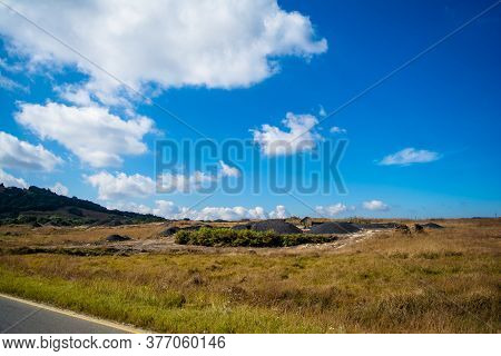 Natural Clear Sky And Clouds At Cherrapunji In Meghalaya State Of India, North East India