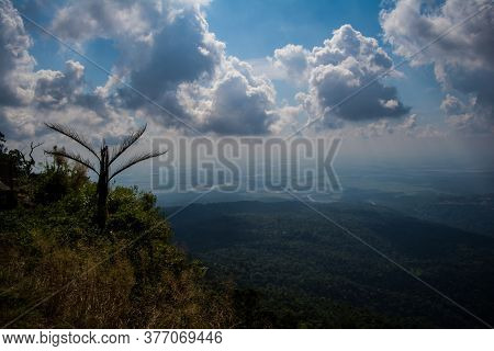 Eco Park Cherrapunji, Meghalaya. Lovely View Of The Green Canyons Of Cherapunji, Amazing Views Of Th