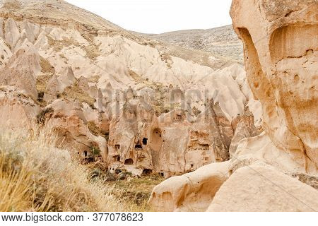 Rock Monastery In Zelve