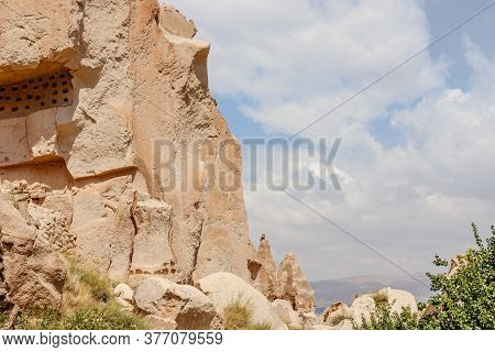 Rock Monastery In Zelve