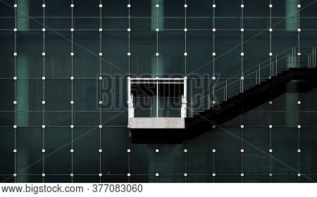 Modern Loft  Exteror Architecter Style With Iron Stair Step