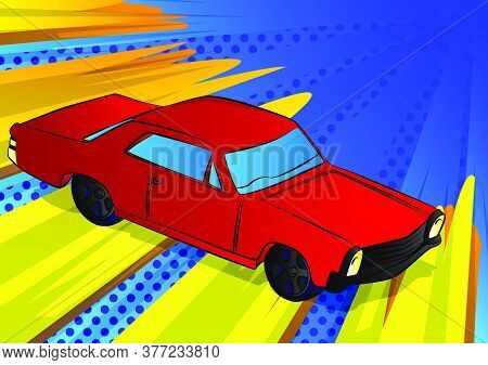 Comic Book Background 0010