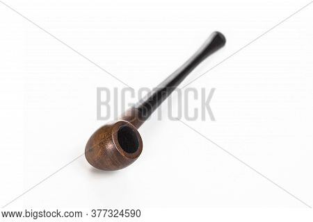 Small Smoking Pipe On Isolated On White Background
