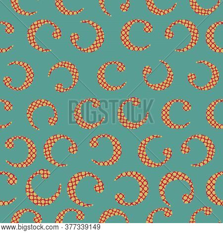 C From The Alfabet Repeat Pattern Print Background