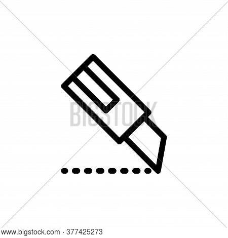 Illustration Vector Graphic Of Cutting Icon Template