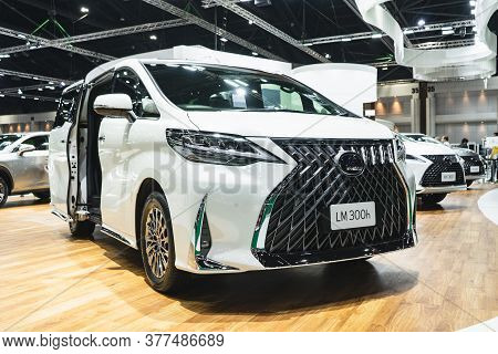 Bangkok, Thailand - 2020 July 21: Lexus Lm330h  Super-posh Van Displayed At The Bangkok Internationa