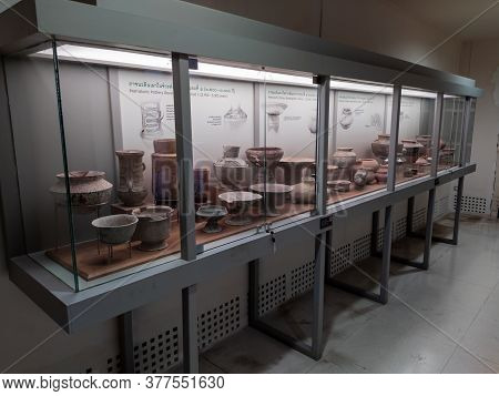 National Museum King Narai Lop Buri Thailand-17 July 2020:is A Museum Located Inside The Ancient Pal