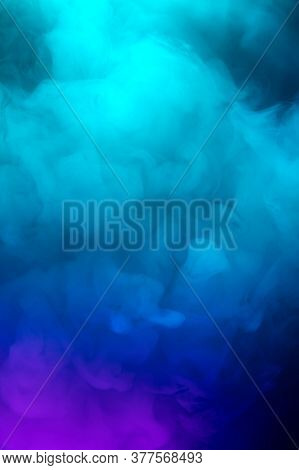 Abstract Colorful, Multicolored Smoke Spreading, Bright Background For Advertising Or Design, Wallpa