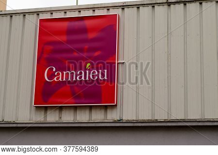 Bordeaux , Aquitaine / France - 07 07 2020 : Camaieu Sign And Text Logo Of Camaïeu Shop Fashion Fren