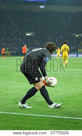 Metalist Charkiw gegen Shakhtar Donetsk FuÃŸballspiel