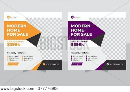 Real Estate Social Media Post Or Instagram Construction Social Media Post, Banner And Flyer Design