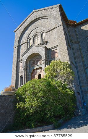 Kirke af Corpus Domini. Montefiascone. Lazio. Italien.