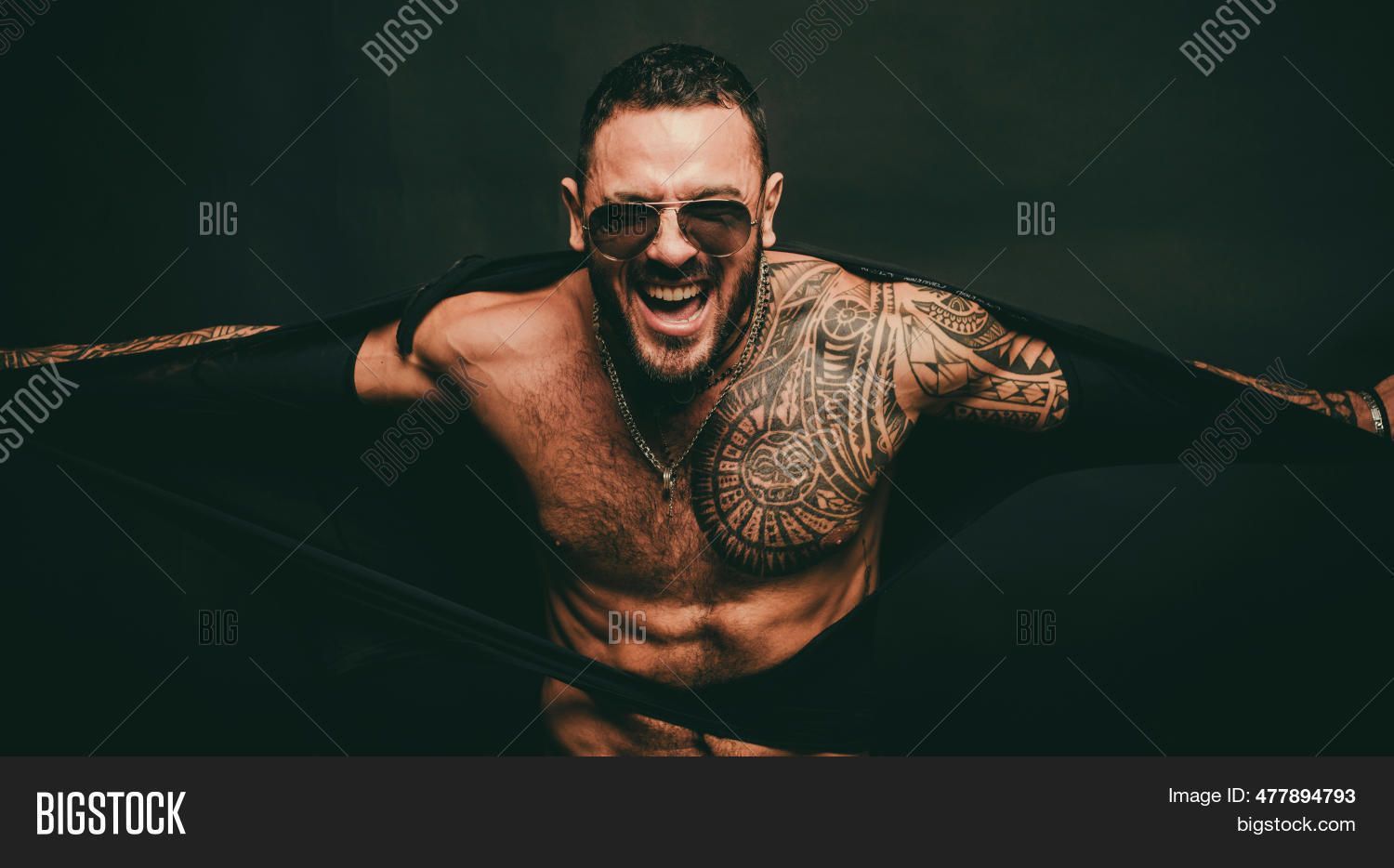 Aggressive Ripped Furious Man Ripped Image & Photo (Free Trial) | Bigstock
