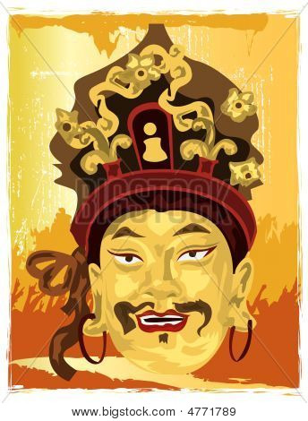 Buddha ansigt