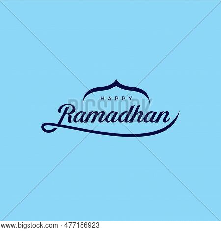 Happy Ramadhan Vector Design. Islamic Vector Design