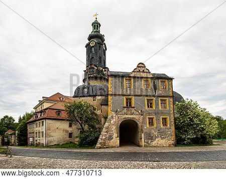 City Palace Or City Castle At Weimar, Thuringia, Germany Is Included In The List Of The Most Interes