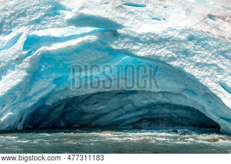 Nigardsbreen Nigar Glacier Arm Of Jostedalsbreen Located In Gaupne Jostedalen Valley Norway