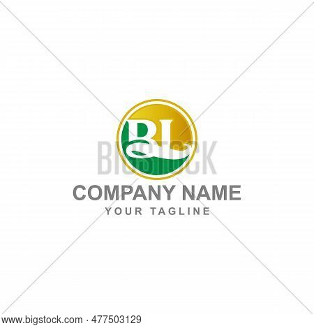 Bl Logo Design Template Vector Graphic Branding Element.eps 10