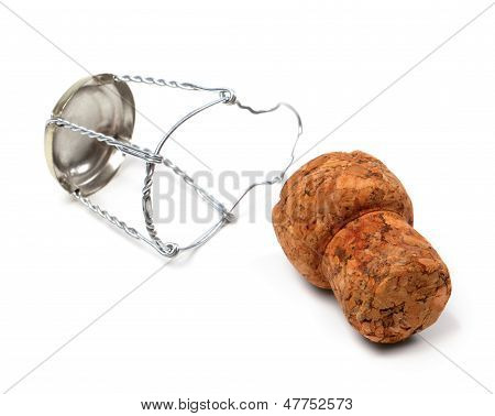 Šampaňské víno Cork a Muselet