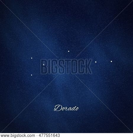 Dorado Constellation, Cluster Of Stars, Dolphinfish Constellation