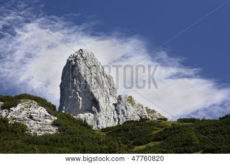 Tauplitzalm ออสเตรียหินขนาดใหญ่