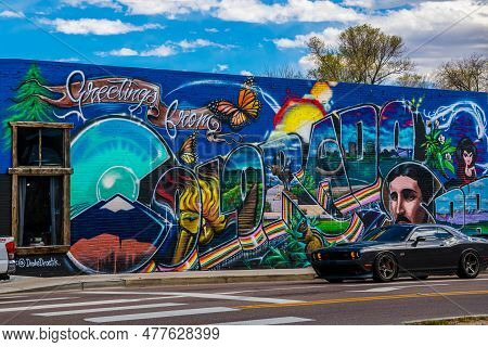 The Very Beautiful Colorado Springs Town Of Colorado Springs, Colorado