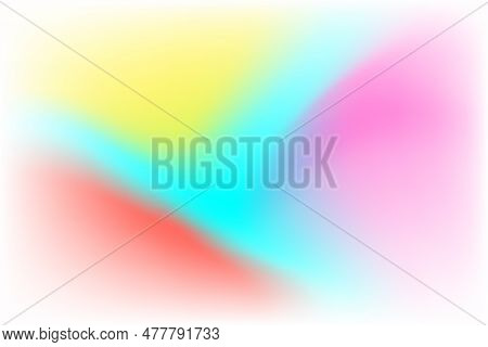 Colorful Gradient Mesh Background. Vector Wallpaper. Vector Illustration