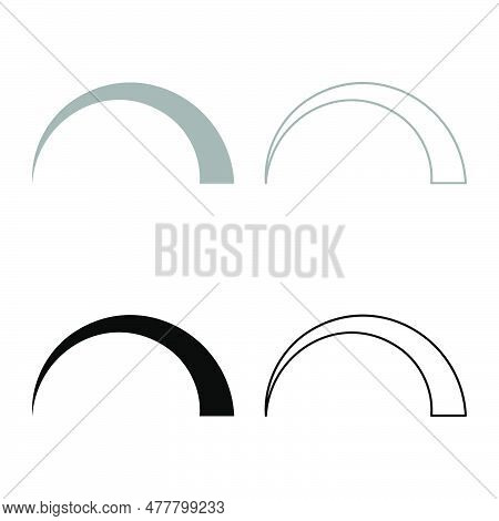 Symbol Regulation Handle Variation Value Regulating Sign Regulate Level Concept Tuning Set Icon Grey