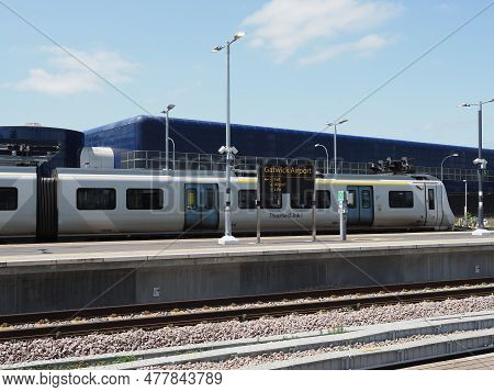 London Gatwick Airport Station In Gatwick