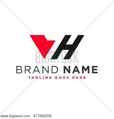 Industrial Business Logo Design With Numbers And Letters 7h