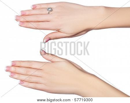 Beautiful Female Hands.