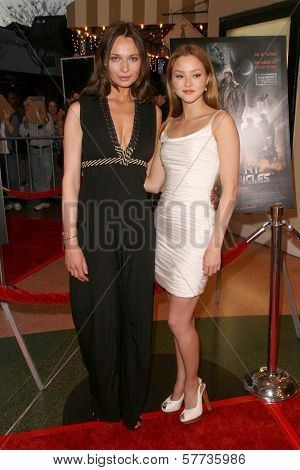 Anna Walton and Devon Aoki  at the Los Angeles Premiere of 'Mutant Chronicles'. Mann Bruin Theater, Westwood, CA. 04-21-09