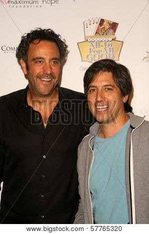Brad Garrett and Ray Romano at the 'All in For All Good' Celebrity Poker Tournament benefitting Maximum Hope Foundation and Dream Foundation. Commerce Casino, Commerce, CA. 05-30-09