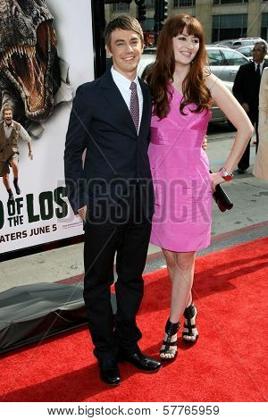 Jorma Taccone and Marielle Heller at the Los Angeles Premiere of 'Land of the Lost'. Grauman's Chinese Theatre, Hollywood, CA. 05-30-09