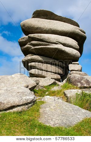 Cheesewring At Minions Cornwall