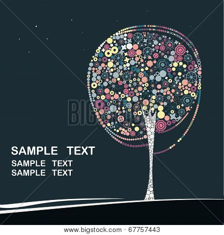 abstract tree