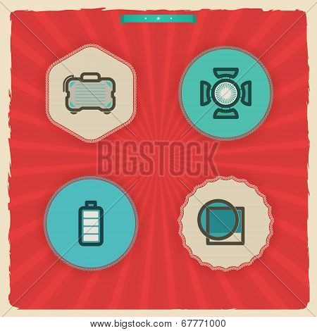Photography Icons Set