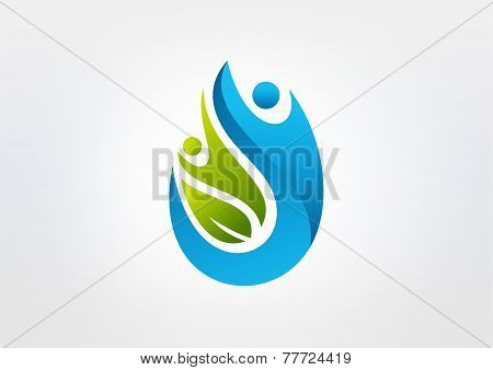 body,healthy,wellness,nutrition,water drop,energy,logo,icon