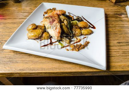 Chicken Saltimbocca